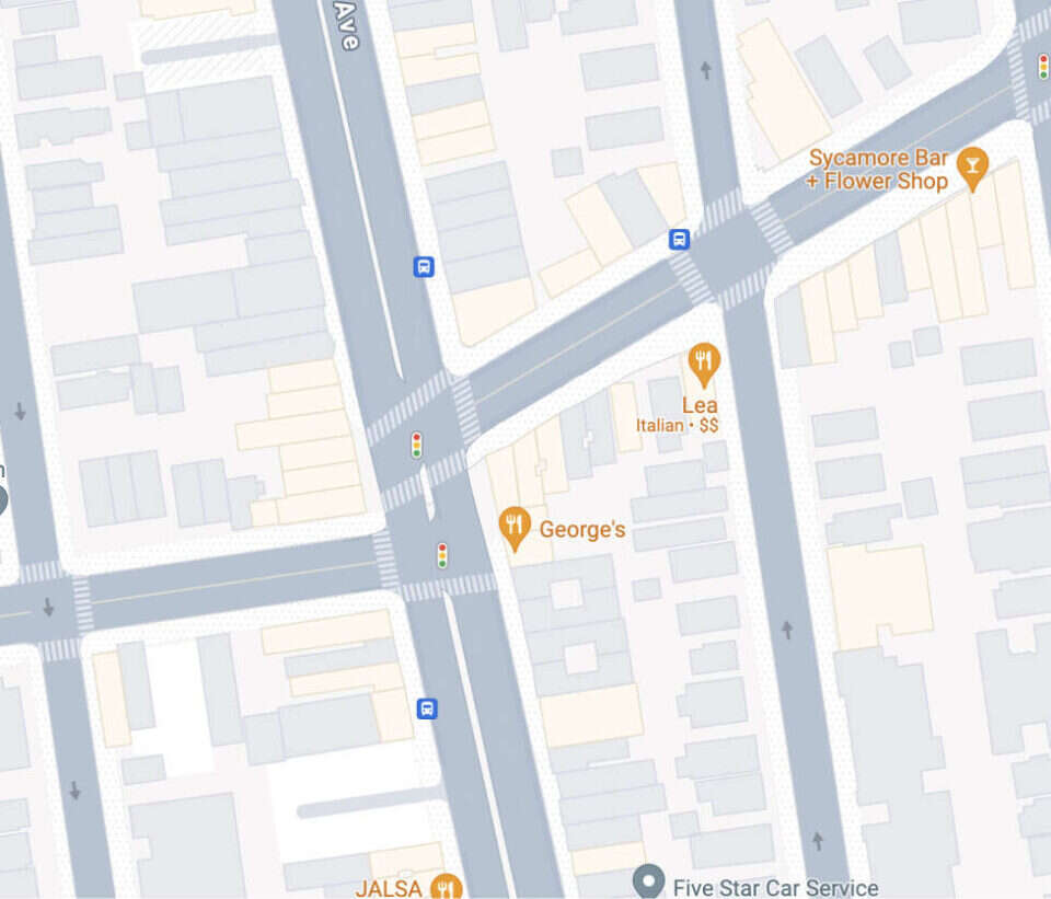 Map of New York listings