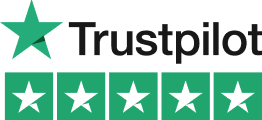 Trustpilot five-star rating